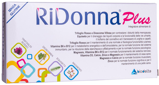 RIDONNA PLUS 30 COMPRESSE - Pharmaleader