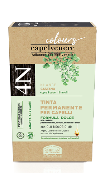 CAPELVENERE COLOURS TINTA CAPELLI 4N CASTANO - Pharmaleader