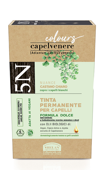 CAPELVENERE COLOURS TINTA CAPELLI 5N CASTANO CHIARO - Pharmaleader
