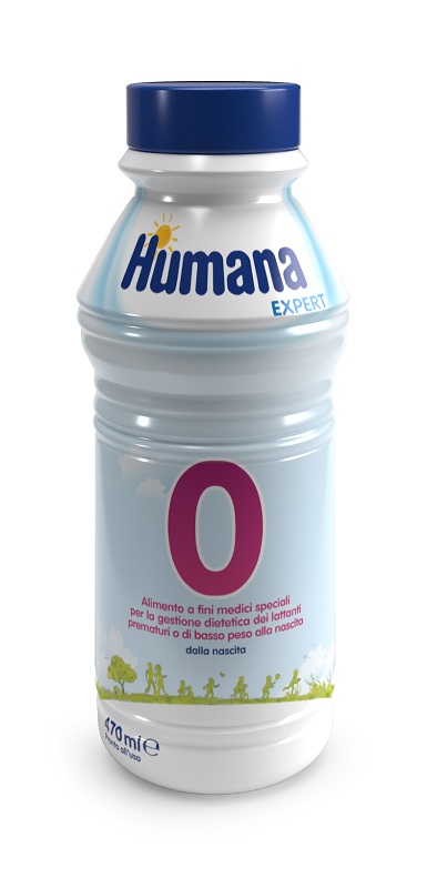 HUMANA 0 EXPERT 470 ML BOTTIGLIA - Pharmaleader