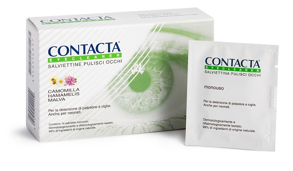 CONTACTA EYECLEANER 14 SALVIETTINE PULISCI OCCHI - Pharmaleader