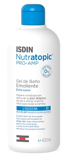 NUTRATOPIC PRO-AMP GEL DETERGENTE 400 ML - Pharmaleader