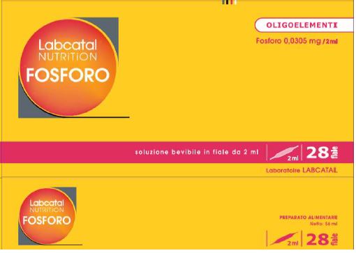 LABCATAL NUTRITION FOSFORO 28 FIALE X 2 ML - Pharmaleader