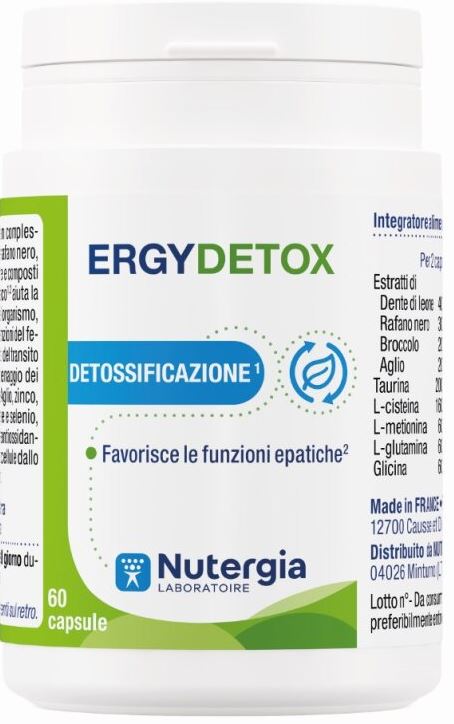 ERGYDETOX 60 CAPSULE - Pharmaleader