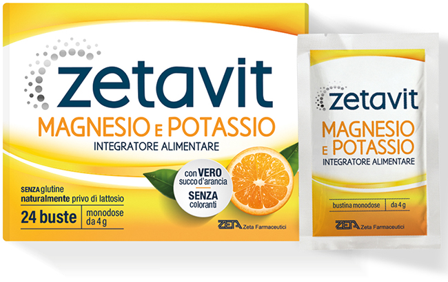 ZETAVIT MAGNESIO POTASSIO 24 BUSTINE DA 4 G - Pharmaleader