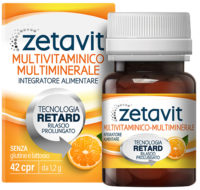 ZETAVIT MULTIVI MULTIMIN 42 COMPRESSE - Pharmaleader