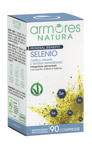 ARMORES MINERAL BENEFIT SELENIO 90 COMPRESSE - Pharmaleader