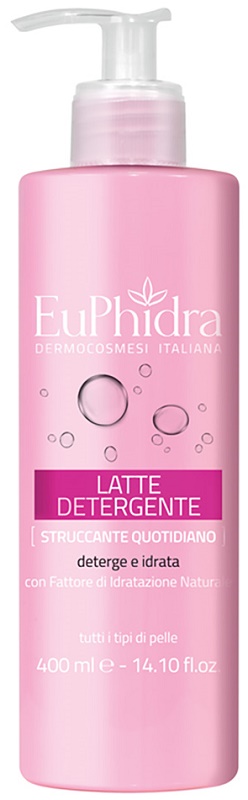 EUPHIDRA LATTE DETERGENTE STRUCCANTE QUOTIDIANO 400 ML - Pharmaleader