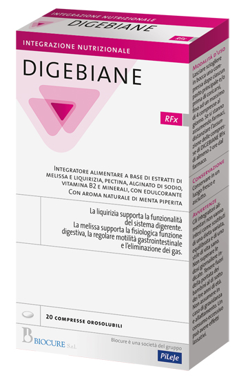 DIGEBIANE RFX 20 COMPRESSE - Pharmaleader