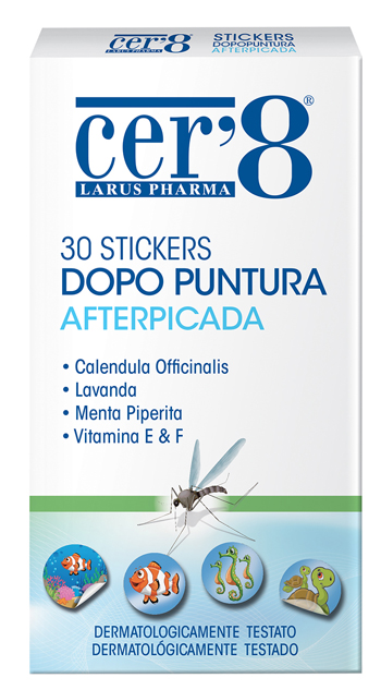 CER'8 STICKERS DOPO PUNTURA 30 PEZZI - Pharmaleader
