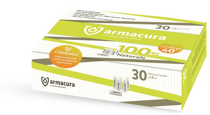 ARMACURA COLOSTRO 100% 30 FLACONCINI BEVIBILI - Pharmaleader