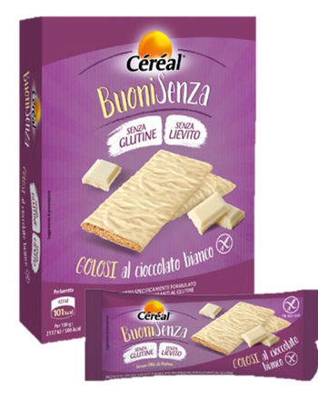 CEREAL BUONI SENZA GOLOSO CIOCCOLATO BIANCO 120 G - Pharmaleader