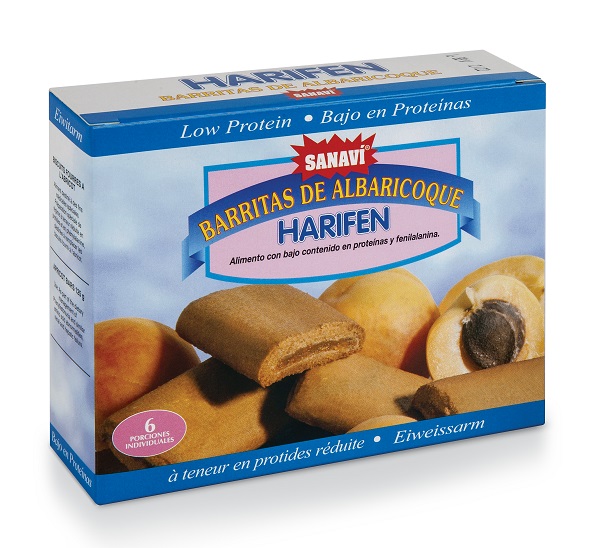 HARIFEN SNACK ALBICOCCA 125 G - Pharmaleader