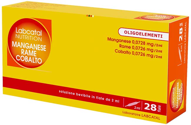 LABCATAL NUTRITION MANGANESE RAME E COBALTO 28 FIALE - Pharmaleader