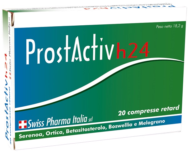 PROSTACTIV H24 20 COMPRESSE RETARD - Pharmaleader
