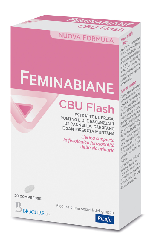 FEMINABIANE CBU FLASH 20 COMPRESSE NUOVA FORMULA - Pharmaleader