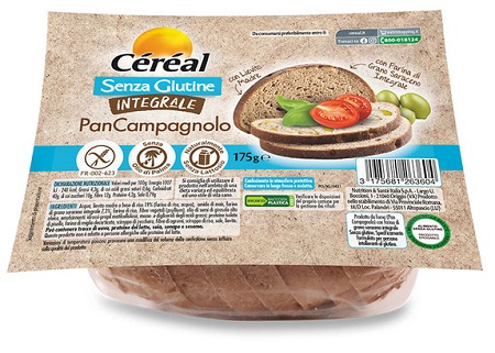 CEREAL SENZA GLUTINE INTEGRALE PAN CAMPAGNOLO 175 G - Pharmaleader