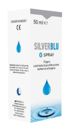 SILVER BLU G SPRAY VIA ORALE CONTRASTA LA PROLIFERAZIONE BATTERICA E FUNGINA 50 ML - Pharmaleader