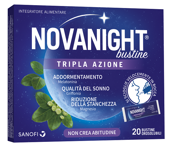 NOVANIGHT 20 BUSTINE TRIPLA AZIONE - Pharmaleader