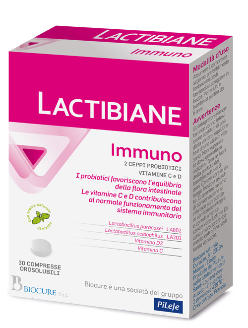 LACTIBIANE IMMUNO 30 COMPRESSE - Pharmaleader