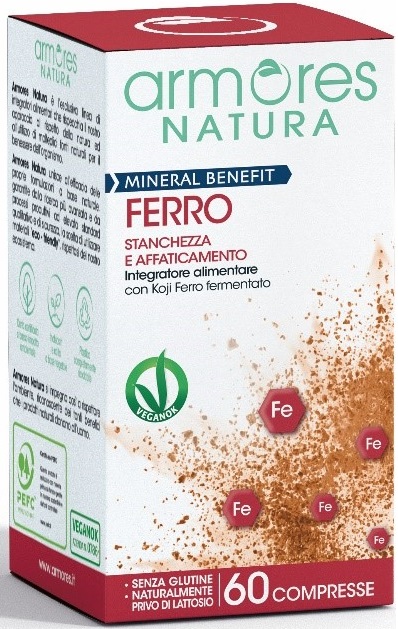 ARMORES MINERAL BENEFIT FERRO 60 COMPRESSE - Pharmaleader