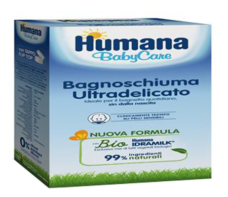 HUMANA BABY CARE BAGNOSCHIUMA 200 ML - Pharmaleader