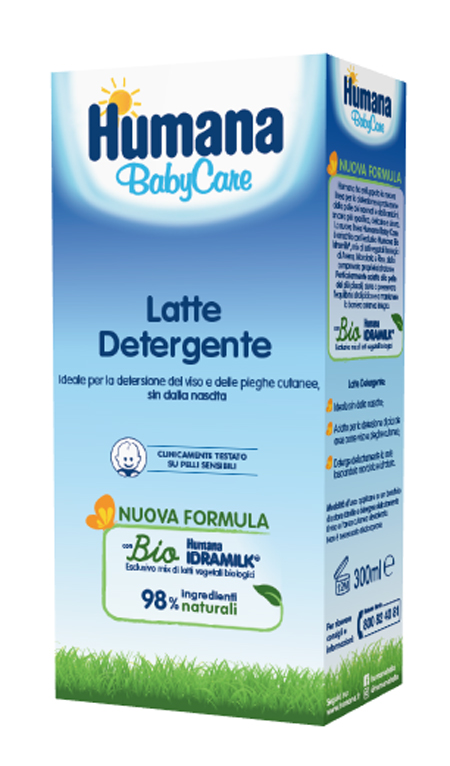 HUMANA BABY CARE LATTE DETERGENTE 300 ML - Pharmaleader