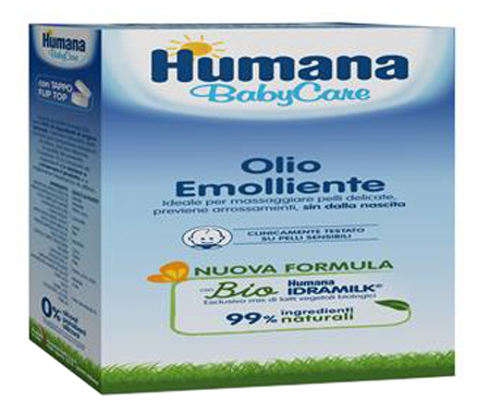 HUMANA BABY CARE OLIO EMOLLIENTE 250 ML - Pharmaleader