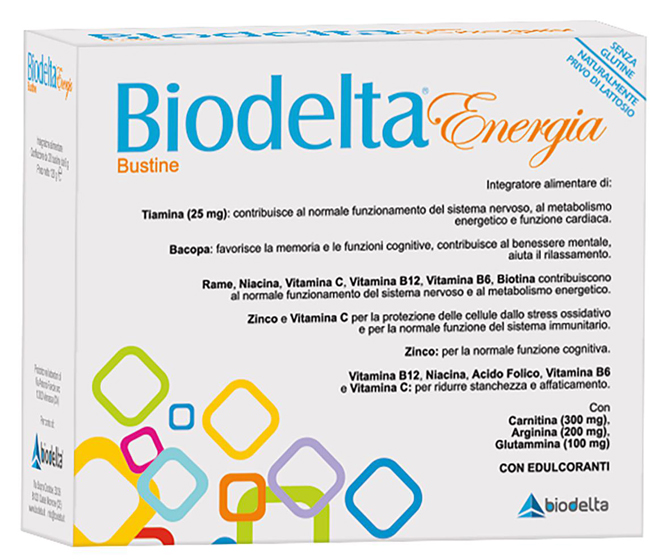 BIODELTA ENERGIA 20 BUSTINE - Pharmaleader