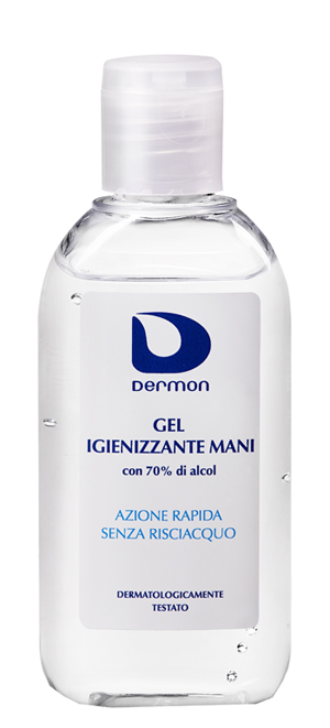DERMON GEL IGIENIZZANTE MANI 100 ML 70% ALCOOL - Pharmaleader