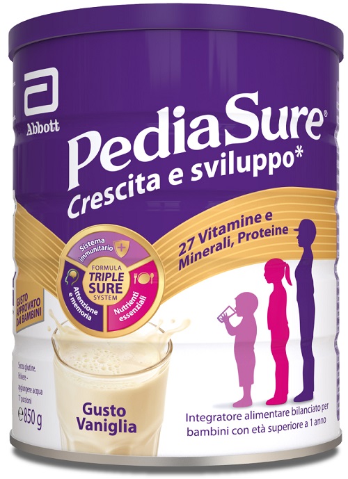 PEDIASURE CRESCITA&SVILUPPO VANIGLIA 850 G - Pharmaleader
