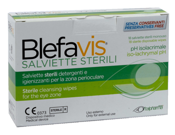 BLEFAVIS SALVIETTE STERILI 18 PEZZI - Pharmaleader