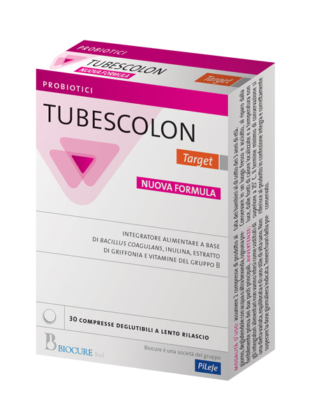 TUBESCOLON TARGET 30 COMPRESSE NUOVA FORMULA - Pharmaleader