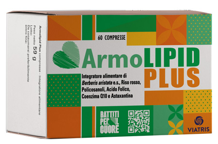 ARMOLIPID PLUS 60 COMPRESSE EDIZIONE LIMITATA BATTITI PER IL CUORE 2023 - Pharmaleader