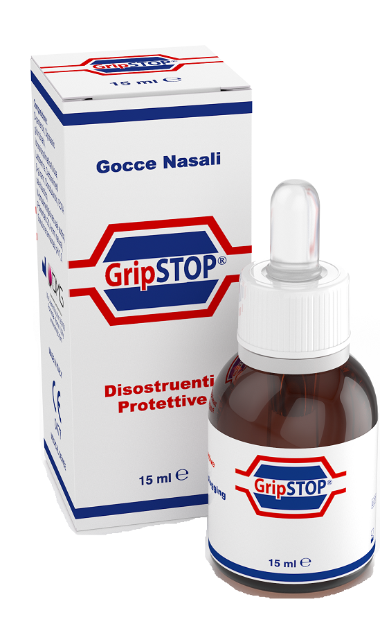 GOCCE NASALI GRIP STOP 15 ML - Pharmaleader