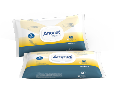 ANONET SALVIETTE 60 PEZZI - Pharmaleader