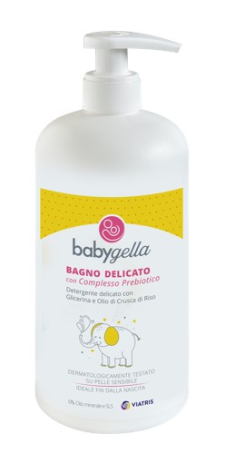 BABYGELLA PREBIOTIC BAGNO DELICATO 500 ML - Pharmaleader