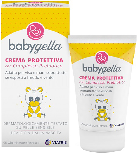 BABYGELLA PREBIOTIC CREMA PROTETTIVA VISO E MANI 50 ML - Pharmaleader