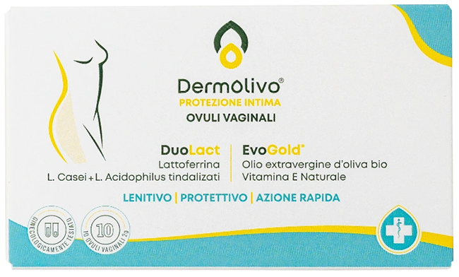 DERMOLIVO OVULI VAGINALI 10 PEZZI - Pharmaleader