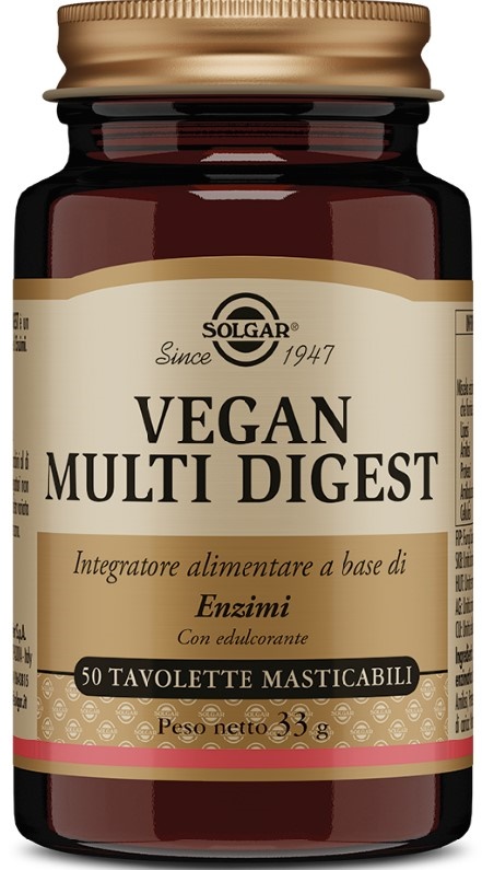 VEGAN MULTI DIGEST 50 TAVOLETTE MASTICABILI - Pharmaleader
