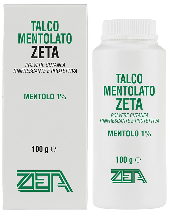 TALCO MENTOLATO ZETA 100 G - Pharmaleader