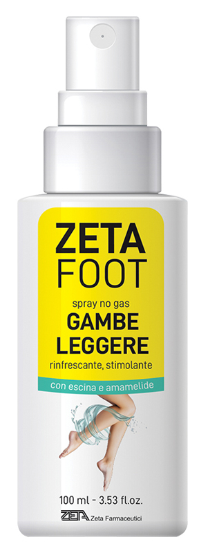 ZETAFOOT SPRAY NO GAS GAMBE LEGGERE 100 ML - Pharmaleader