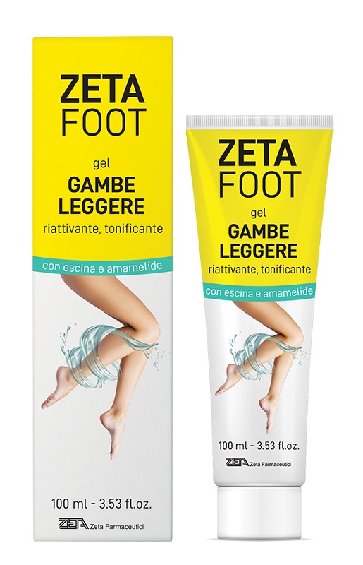 ZETAFOOT GEL GAMBE LEGGERE 100 ML - Pharmaleader