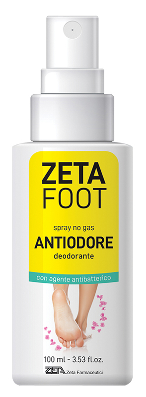 ZETAFOOT SPRAY ANTIODORE 100 ML - Pharmaleader