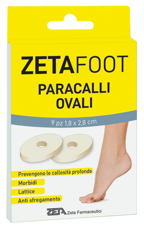 ZETAFOOT PARACALLO OVALE LATTICE 9 PEZZI - Pharmaleader