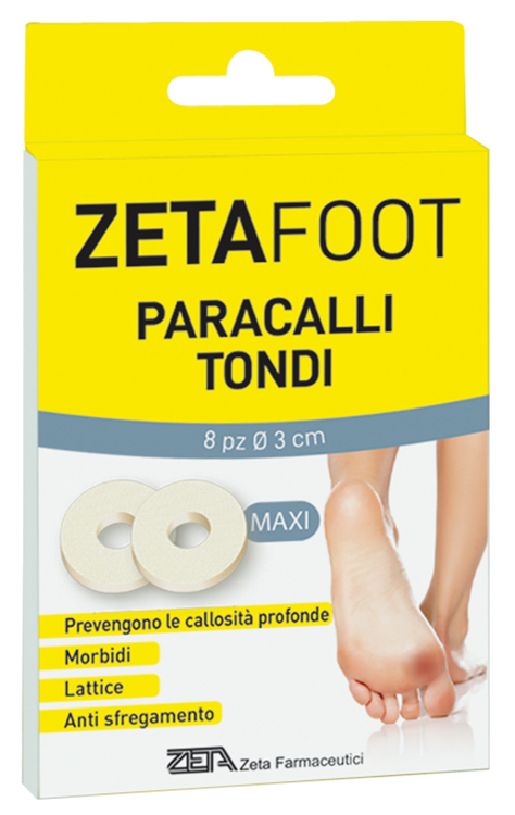 ZETAFOOT PARACALLO GRANDE TONDO LATTICE 8 PEZZI - Pharmaleader