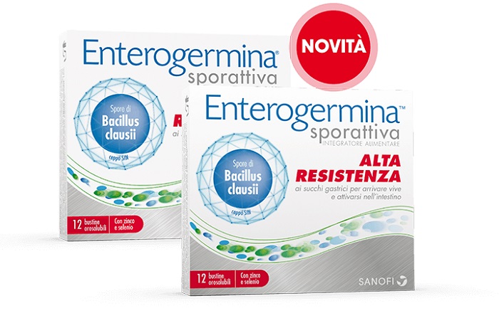 ENTEROGERMINA SPORATTIVA 12+12 BUSTINE ORODISPERSIBILI - Pharmaleader