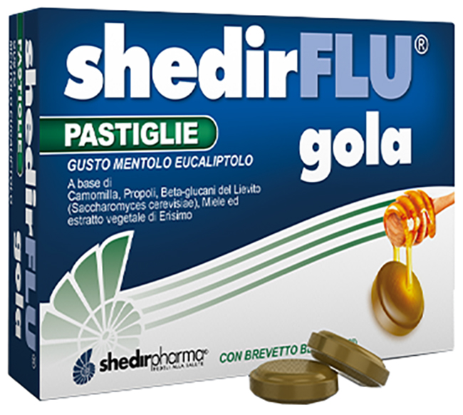 SHEDIRFLU GOLA MENTOLO/EUCALIPTO 36 PASTIGLIE - Pharmaleader
