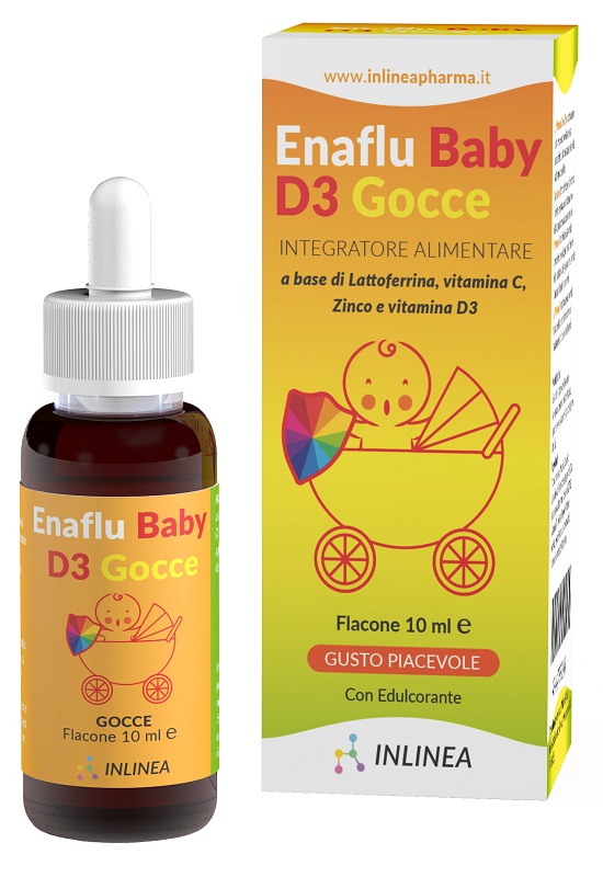 ENAFLU BABY D3 GOCCE 10 ML - Pharmaleader