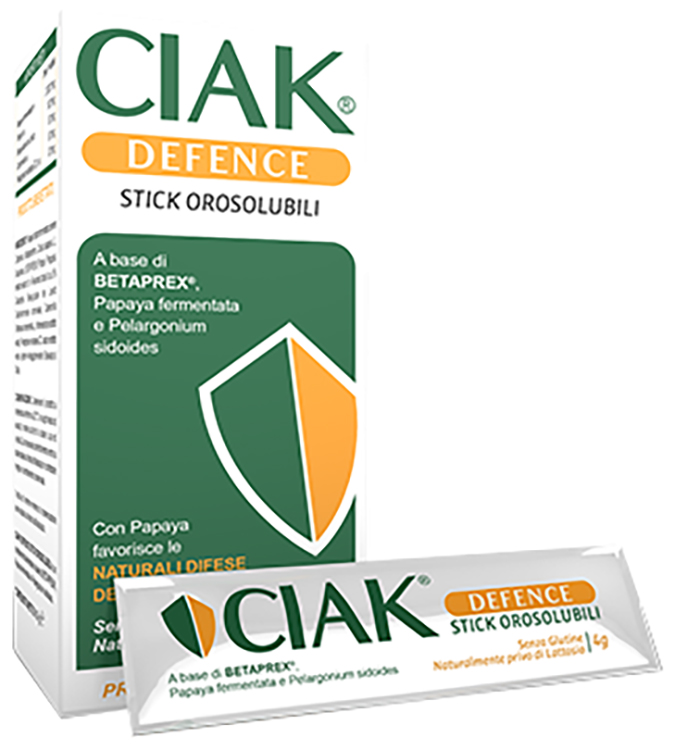 CIAK DEFENCE 15 STICK OROSOLUBILI - Pharmaleader